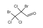2,3-dibromo-2,3,3-trichloro-propionaldehyde结构式