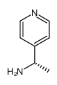 (S)-1-(4-pyridyl)ethylamine Structure