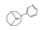 4-pyridin-3-yl-4,9-diazabicyclo[4.2.1]nonane结构式