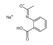 sodium,2-acetamidobenzoate Structure