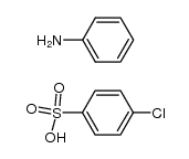 aniline 4-chlorobenzenesulfonate结构式