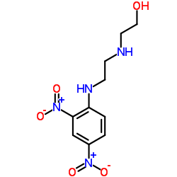 2-[2-(2,4-Dinitro-phenylamino)-ethylamino]-ethanol Structure