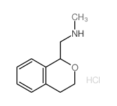 1H-2-Benzopyran-1-methanamine,3,4-dihydro-N-methyl-, hydrochloride (1:1) picture