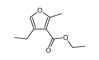 3-FURANCARBOXYLIC ACID, 4-ETHYL-2-METHYL-, ETHYL ESTER Structure