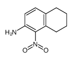 2-amino-1-nitro-5,6,7,8-tetrahydronaphthalene Structure