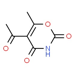 2H-1,3-Oxazine-2,4(3H)-dione, 5-acetyl-6-methyl- (9CI)结构式