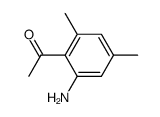 Ethanone, 1-(2-amino-4,6-dimethylphenyl)- (9CI)结构式