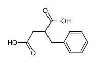 DL-benzylsuccinic acid structure