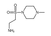 2-[(4-methylpiperazin-1-yl)sulfonyl]ethanamine Structure