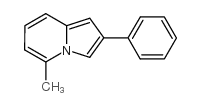 5-Methyl-2-phenylindolizine Structure
