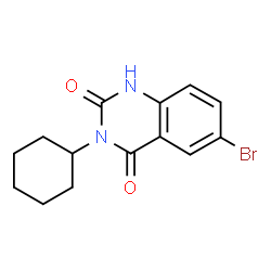 6-Bromo-3-cyclohexylquinazoline-2,4(1H,3H)-dione图片
