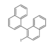 2-iodo-1-naphthalen-1-ylnaphthalene结构式