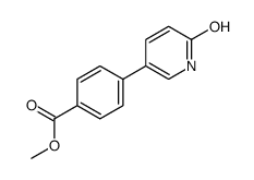 methyl 4-(6-oxo-1H-pyridin-3-yl)benzoate Structure