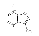 Isoxazolo[4,5-b]pyrazine,3-methyl-, 7-oxide结构式