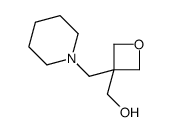 [3-(piperidin-1-ylmethyl)oxetan-3-yl]methanol结构式