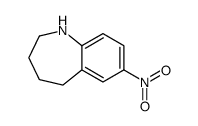 7-NITRO-2,3,4,5-TETRAHYDRO-1H-BENZO[B]AZEPINE Structure