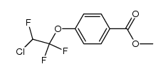 methyl 4-(1,1,2-trifluoro-2-chloroethoxy)benzoate Structure