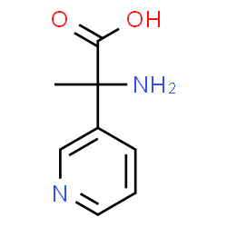 3-Pyridineaceticacid,alpha-amino-alpha-methyl-(9CI)结构式