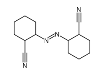 2,2'-azobis(cyclohexanecarbonitrile)结构式