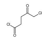 Pentanoyl chloride,5-chloro-4-oxo-结构式