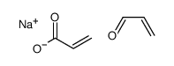 sodium,prop-2-enal,prop-2-enoate Structure