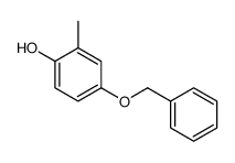 4-(BENZYLOXY)-2-METHYLPHENOL结构式