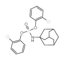 N-bis(2-chlorophenoxy)phosphoryladamantan-1-amine picture