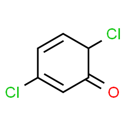 2,4-Cyclohexadien-1-one,3,6-dichloro-(9CI) Structure