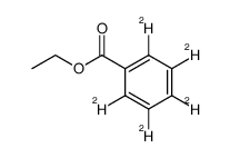 ethyl [(2)H5]-benzoate Structure