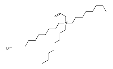 trioctyl(prop-2-enyl)azanium,bromide结构式