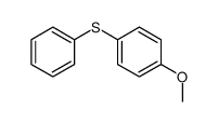 Benzene,1-methoxy-4-(phenylthio)- Structure