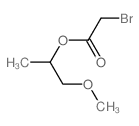 Aceticacid, 2-bromo-, 2-methoxy-1-methylethyl ester Structure