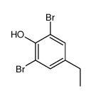 2,6-Dibromo-4-ethylphenol结构式