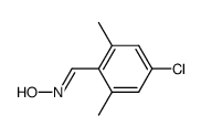 syn-2,6-Dimethyl-4-chlor-banzaldoxim Structure