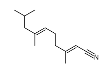 3,7,9-trimethyldeca-2,6-dienenitrile结构式