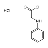 2-anilinoacetyl chloride,hydrochloride Structure