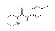 N-(4-chlorophenyl)diazinane-1-carbothioamide Structure