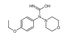 (9CI)-N-(4-乙氧基苯基)-N-4-吗啉-脲结构式