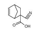 5-cyanobicyclo[2.2.1]hept-2-ene-5-carboxylic acid结构式