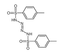 4-methyl-N-[[(4-methylphenyl)sulfonylamino]hydrazinylidene]benzenesulfonamide结构式