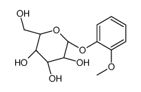 (2R,3S,4S,5R,6S)-2-(hydroxymethyl)-6-(2-methoxyphenoxy)oxane-3,4,5-triol结构式