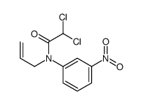 2,2-dichloro-N-(3-nitrophenyl)-N-prop-2-enylacetamide Structure