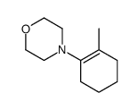 4-(2-methylcyclohexen-1-yl)morpholine结构式