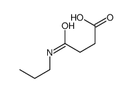 4-氧亚基-4-(丙基氨基)丁酸结构式