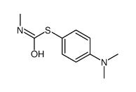 S-[4-(dimethylamino)phenyl] N-methylcarbamothioate Structure