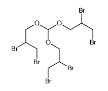 1-[bis(2,3-dibromopropoxy)methoxy]-2,3-dibromopropane Structure