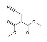 Propanedioic acid, (cyanomethyl)-, dimethyl ester (9CI)结构式