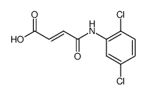 4-(2,5-dichloroanilino)-4-oxobut-2-enoic acid结构式