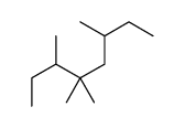 3,4,4,6-tetramethyloctane Structure