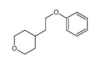 4-(2-phenoxyethyl)oxane Structure